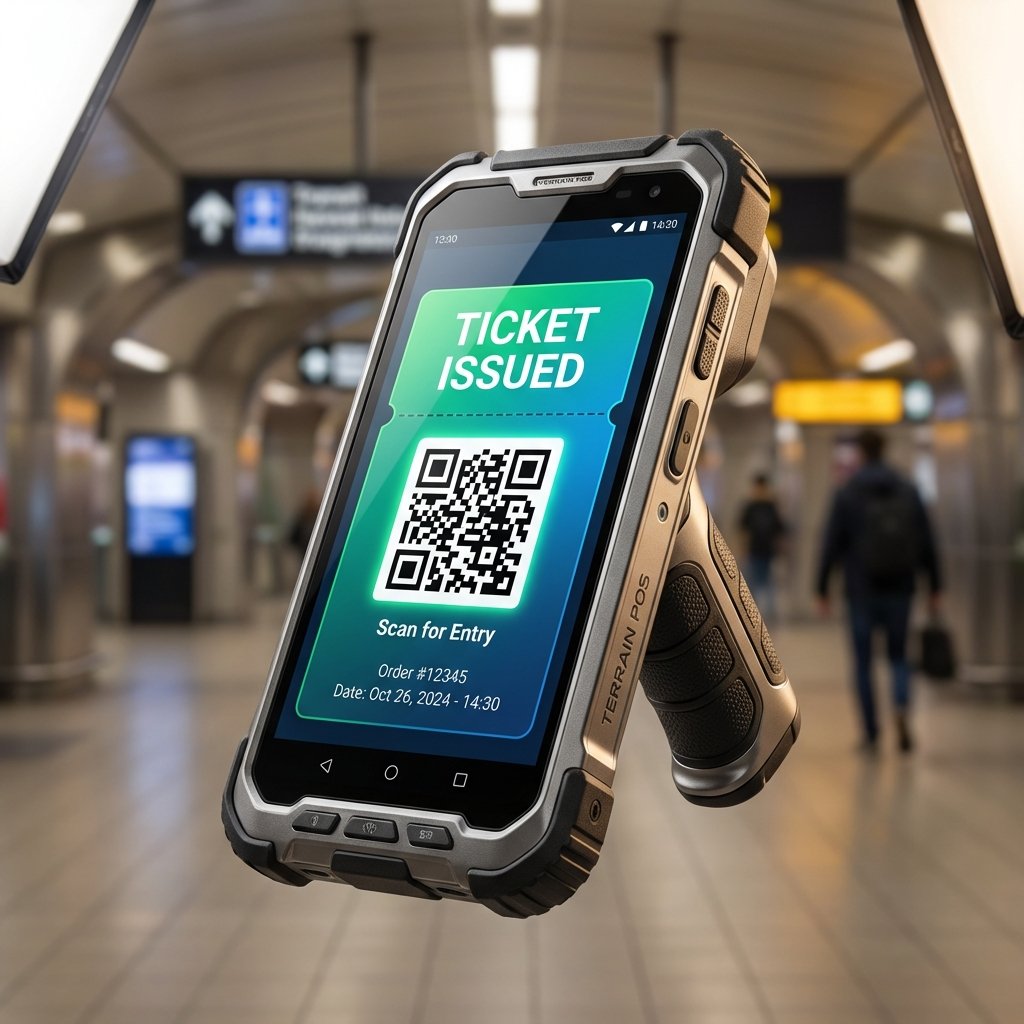 QuickTicket App Interface